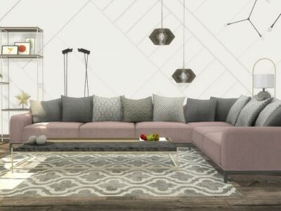 Yuba Living Room By Artvitalex Sims 4 CC