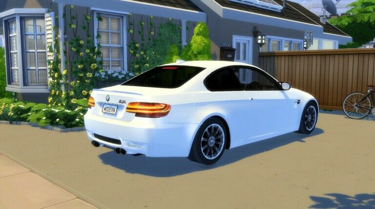 sims 4 cc 2011 bmw m3 coupe at modern crafter cc 2