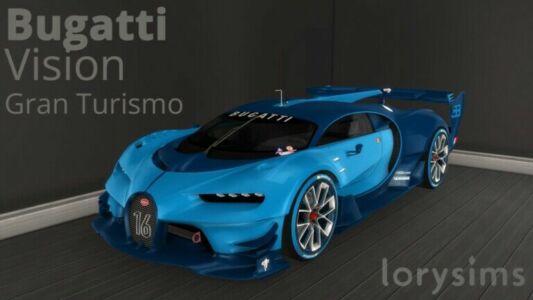 2015 Bugatti Vision Gran Turismo At Lorysims Sims 4 CC