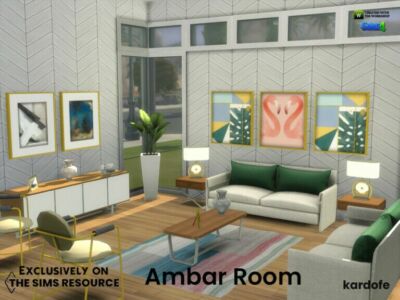 Ambar Room By Kardofe Sims 4 CC