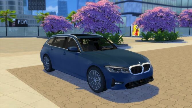 sims 4 cc bmw 3 series touring at lorysims 2