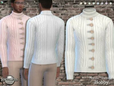 Bobby Sweater By Jomsims Sims 4 CC