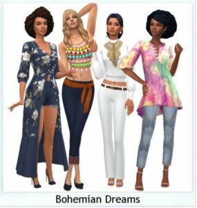 Bohemian Dreams Sims 4 CC
