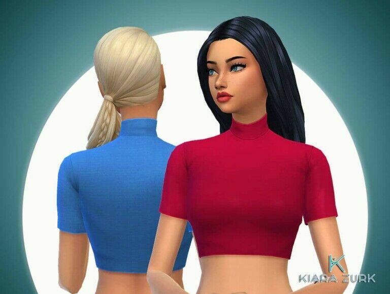 Crop Turtle TOP At MY Stuff Origin Sims 4 CC