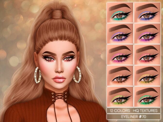 Eyeliner #70 By Jul_Haos Sims 4 CC