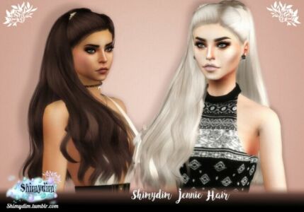 Jennie Hair Naturals + Unnaturals At Shimydim Sims Sims 4 CC