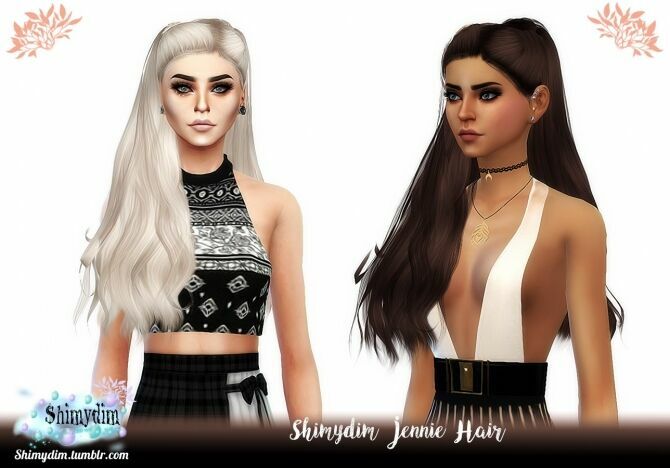 sims 4 cc jennie hair naturals unnaturals at shimydim sims 3