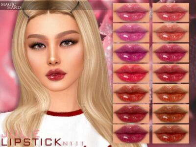 Julie Lipstick N111 By Magichand Sims 4 CC