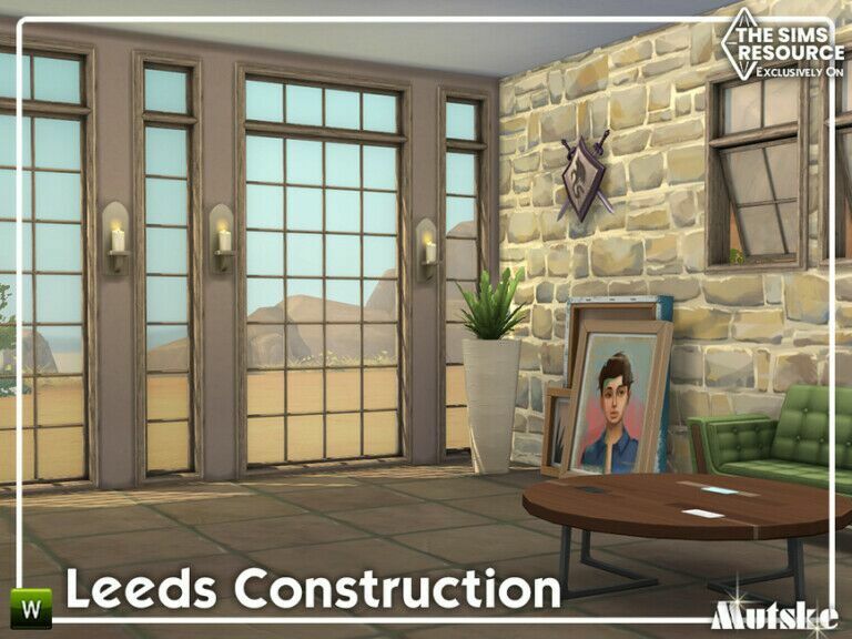 Leeds Construction SET Part 4 By Mutske Sims 4 CC