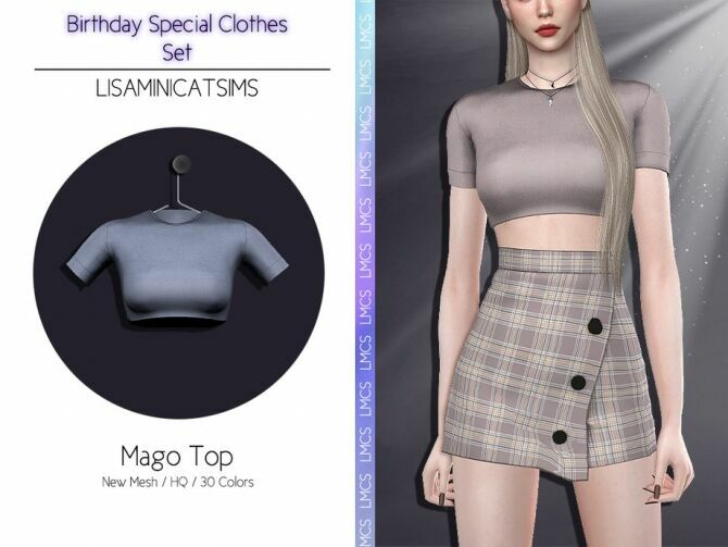 Lmcs Mago TOP By Lisaminicatsims Sims 4 CC