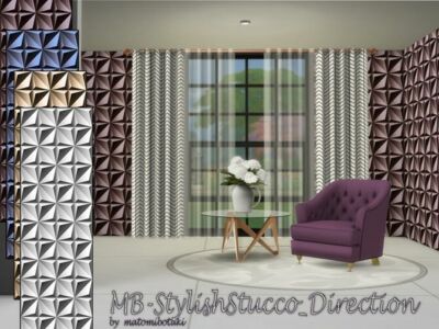 MB Stylish Stucco Direction By Matomibotaki Sims 4 CC