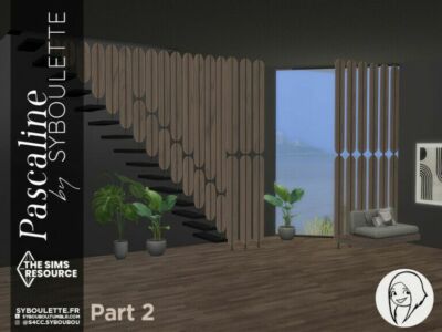 Pascaline SET – Room Dividers Part 2 By Syboubou Sims 4 CC