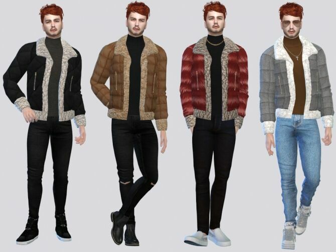 Tanka Sherpa Jacket By Mclaynesims Sims 4 CC