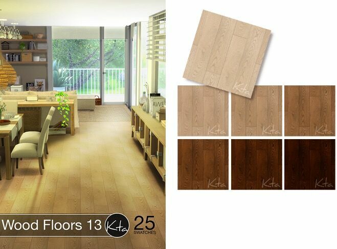 Wood Floors 13 At Ktasims Sims 4 CC