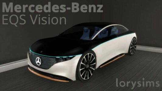 2019 Mercedes-Benz Vision EQS At Lorysims Sims 4 CC