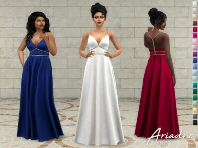 Ariadne Dress By Sifix Sims 4 CC