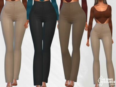 Cotton Trousers By Saliwa Sims 4 CC