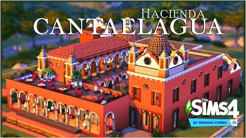 Hacienda Cantaelagua At Rustic Sims Sims 4 CC