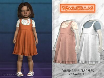 Johanna Pinafore Dress (#32) At Tømmeraas Sims 4 CC