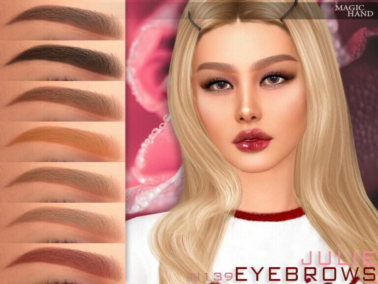 Julie Eyebrows N139 By Magichand Sims 4 CC