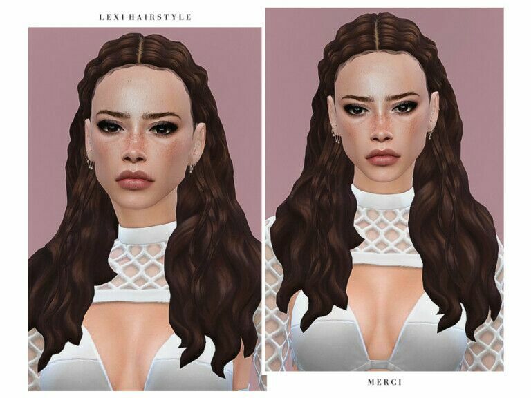 Lexi Hair By -Merci- Sims 4 CC