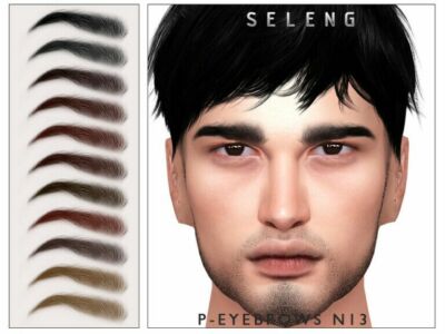 P-Eyebrows N13 By Seleng Sims 4 CC