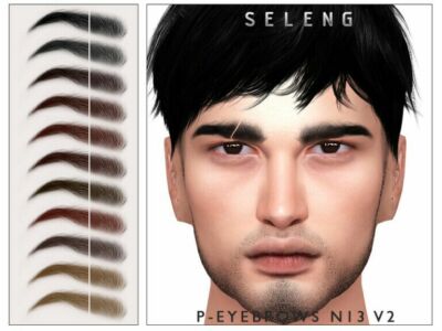 P-Eyebrows N13 V2 By Seleng Sims 4 CC