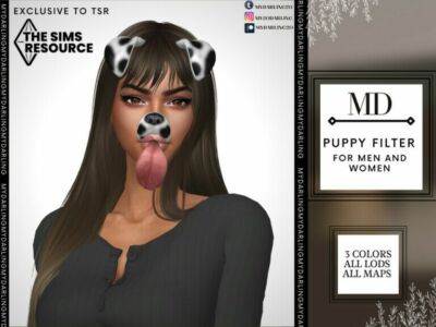 Puppy Filter Adult By Mydarling20 Sims 4 CC