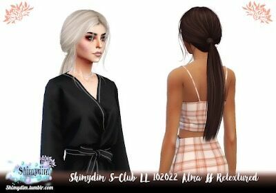 S-Club LL 102022 Alma II Retexture At Shimydim Sims Sims 4 CC