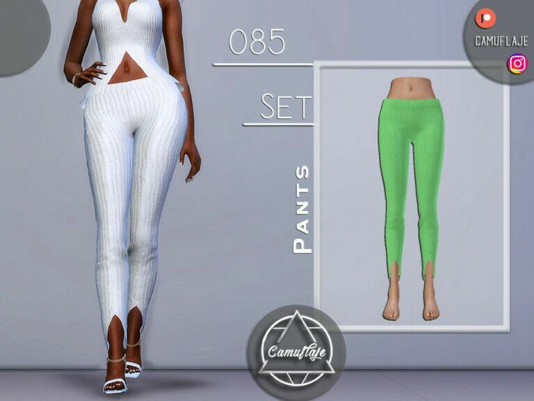 SET 085 – Pants By Camuflaje Sims 4 CC