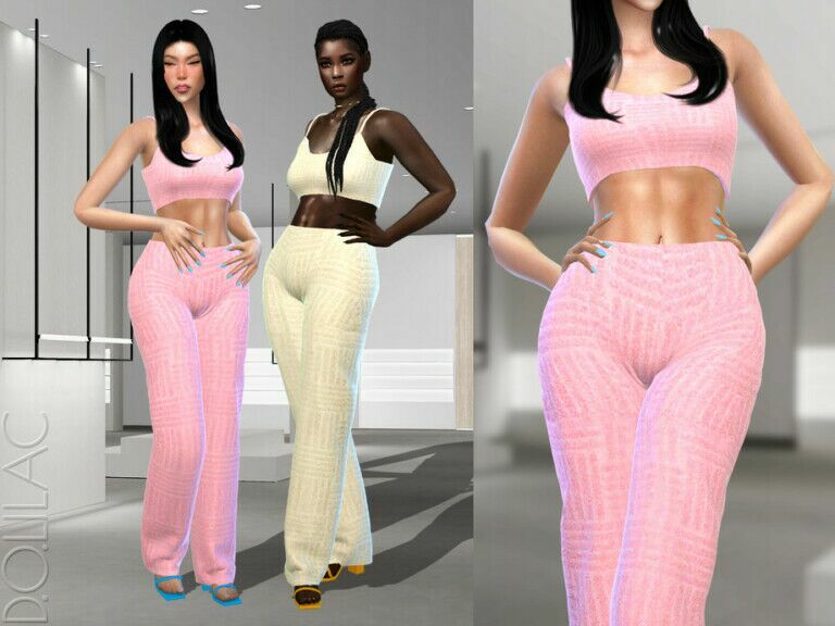 Towel Trouser [SET] DO339 By D.o.lilac Sims 4 CC