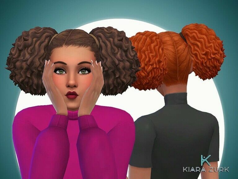 Tracy Pigtails At MY Stuff Origin Sims 4 CC