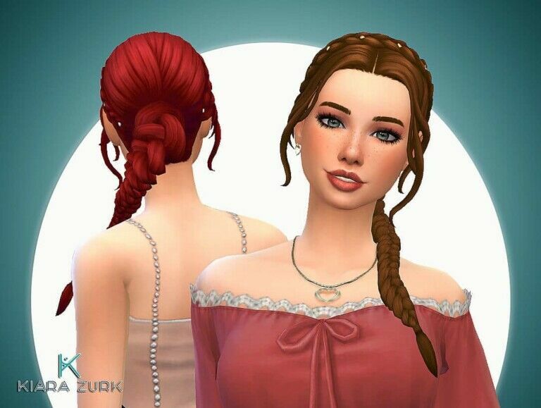 Wedding Braid At MY Stuff Origin Sims 4 CC