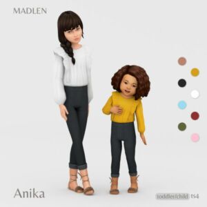 Anika Outfit By Madlen Sims 4 CC