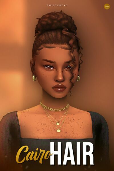 Cairo Hair By Twisted-Cat Sims 4 CC