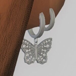Chrysalis Earrings – Male By Christopher067 Sims 4 CC