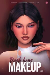 Dark Hour Makeup SET By Twisted-Cat Sims 4 CC