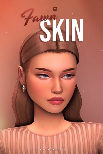 Fawn Skin Overlay By Twisted-Cat Sims 4 CC