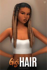 Gigi Hair By Twisted-Cat Sims 4 CC