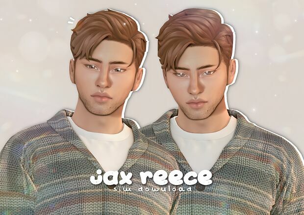 JAX Reece | SIM Download By Jaechy Sims 4 CC