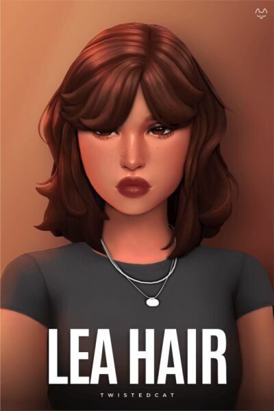 LEA Hair By Twisted-Cat Sims 4 CC