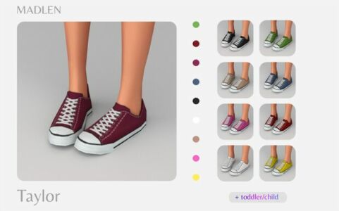 Madlen Taylor Sneakers By Madlen Sims 4 CC