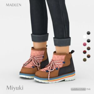 Miyuki Boots By Madlen Sims 4 CC