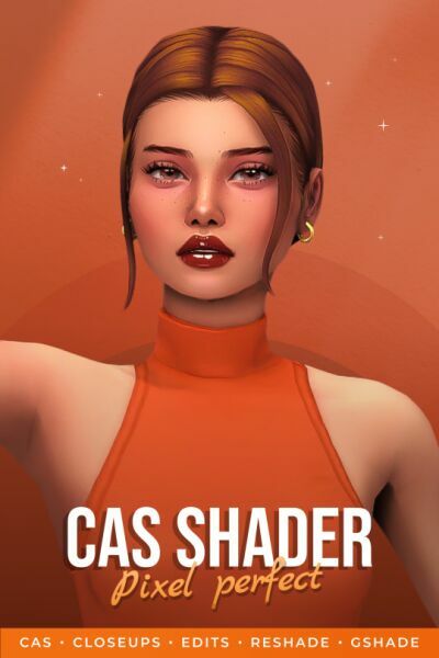 Pixel Perfect – The CAS Preset For Gshade And Reshade By Twisted-Cat Sims 4 CC