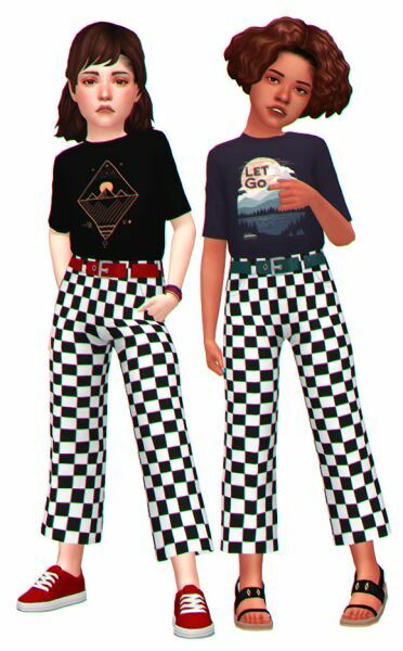 “Rebel” Outfit By Clumsyaliennv Sims 4 CC