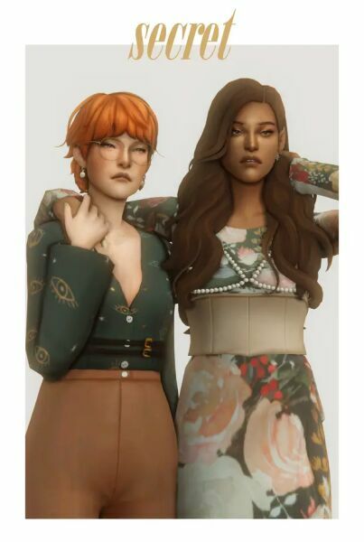 «Secret» CC Pack By Clumsyalien Sims 4 CC