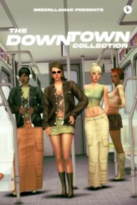 The Downtown Collection | Greenllamas By Greenllamas Sims 4 CC