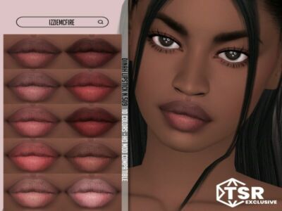 Dinah Lipstick N.509 By Izziemcfire Sims 4 CC