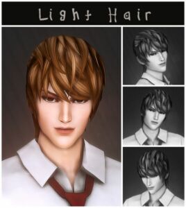 Light Hair By Kamiiri Sims 4 CC
