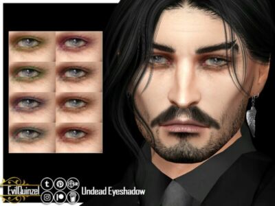 Undead Eyeshadow By Evilquinzel Sims 4 CC